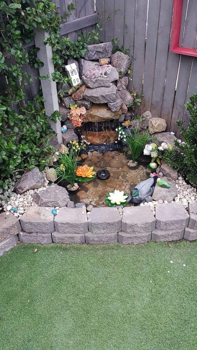 Water Feature Garden Retreat