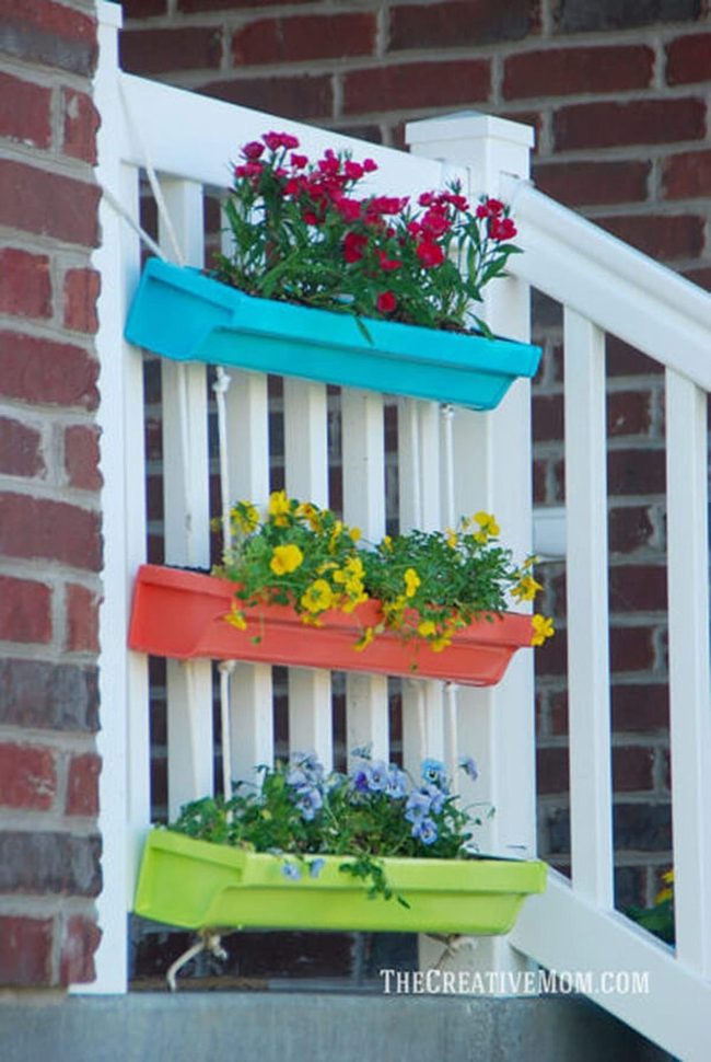 Blooming Gutters Burst With Color