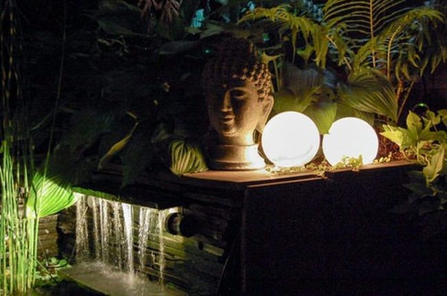 Wire Sphere Lanterns Glow Softly