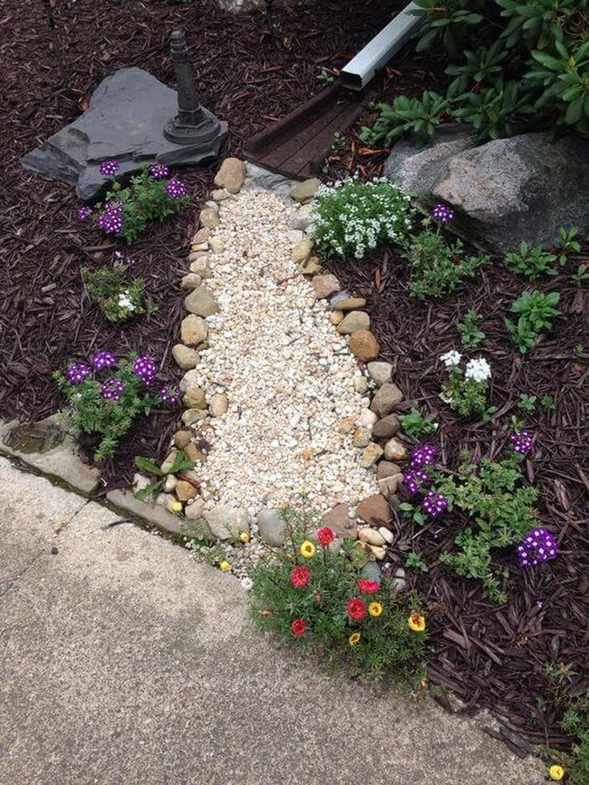 Gravel Pathways Through Blooming Gardens