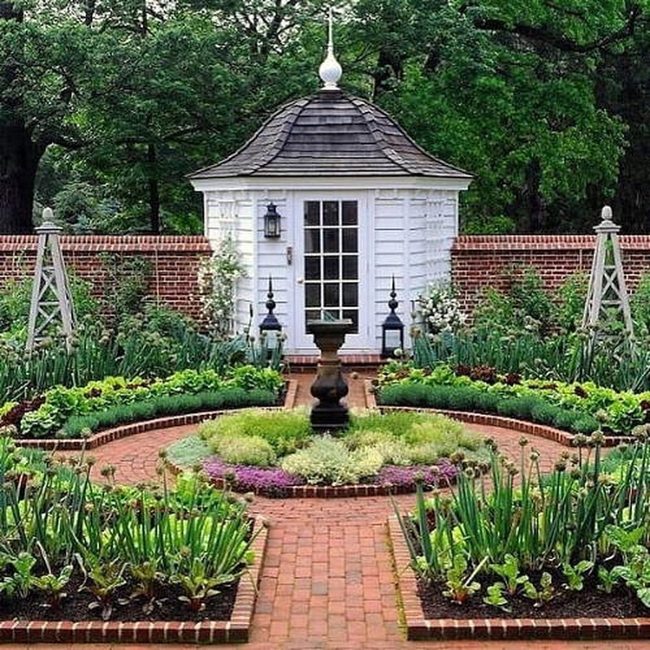 Terracotta Brick Garden Pathways