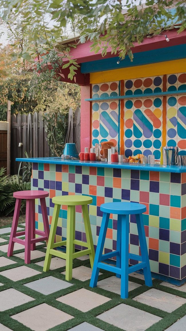 Luminous Colors Terrace Bar Magnet