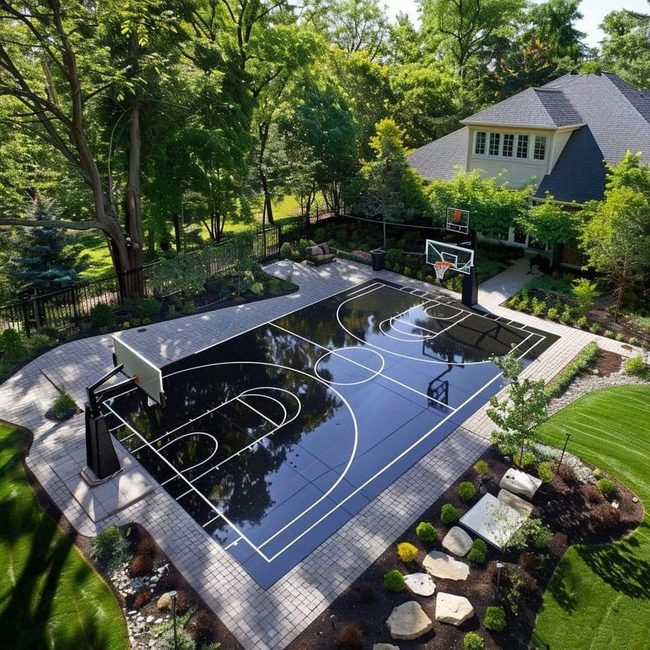 Multi-Sport Court Premium Backyard