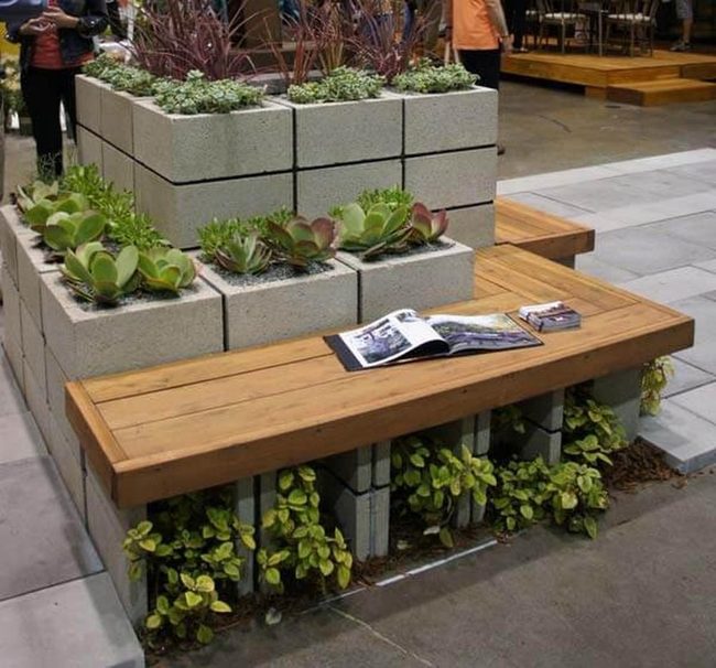 Stacked Succulents Garden Retreat