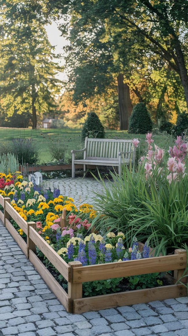 Low Timber Terrace Borders