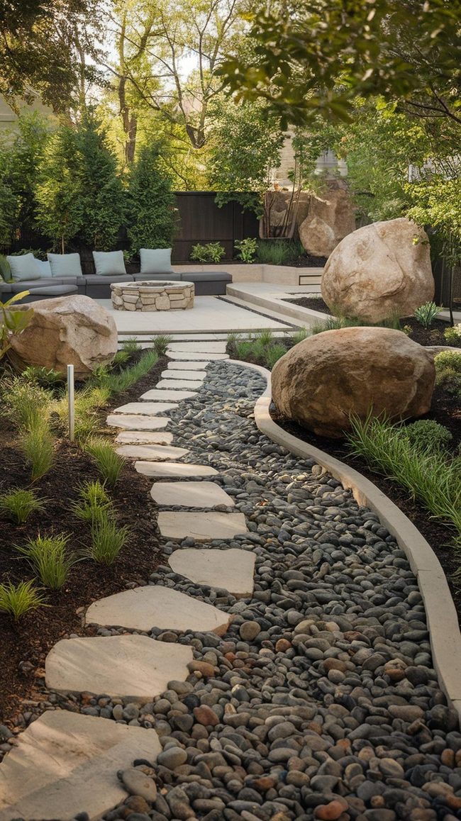 Gray Boulder Focal Points