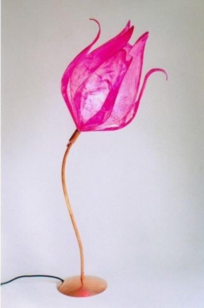 Pink Petals Soft Shadow Lamp