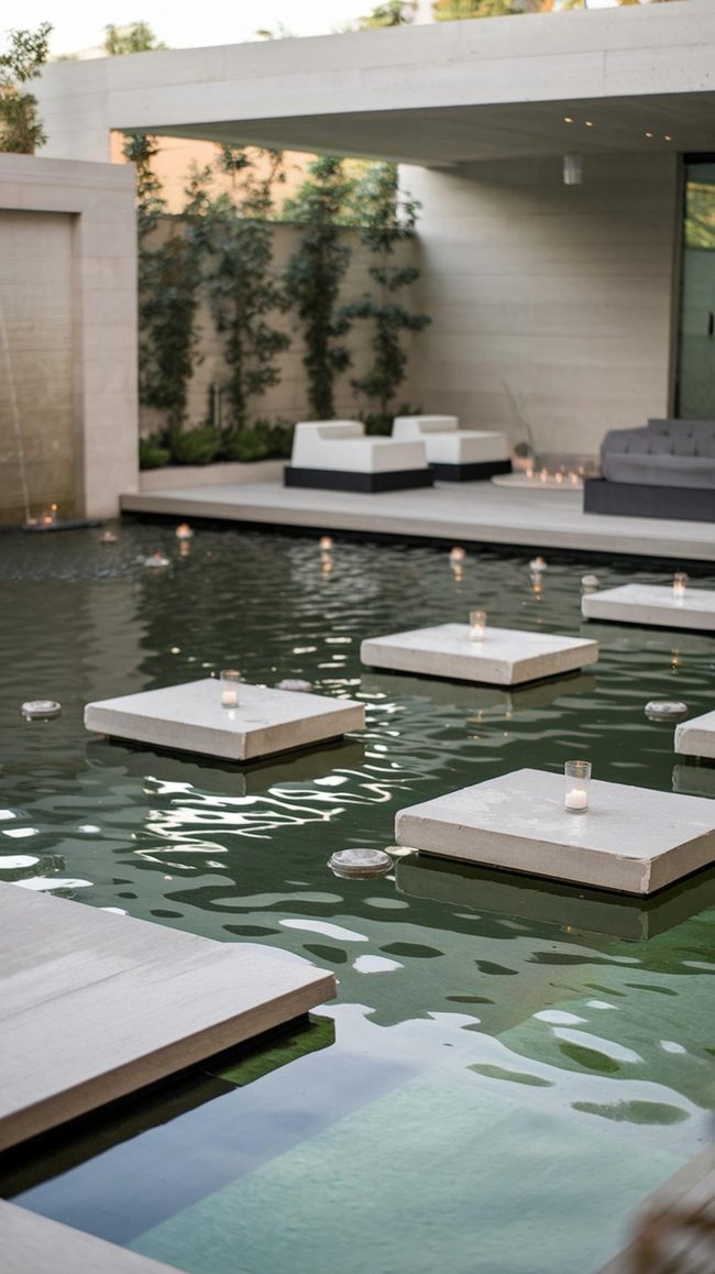 Underwater Dining Pond Retreat