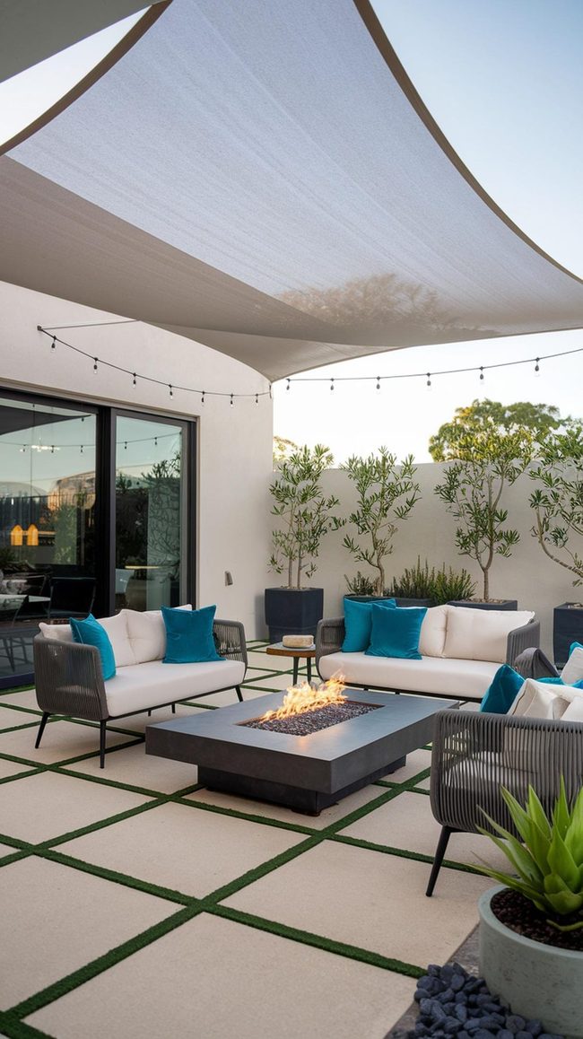 Taut Fabric Sun Shields Minimalist
