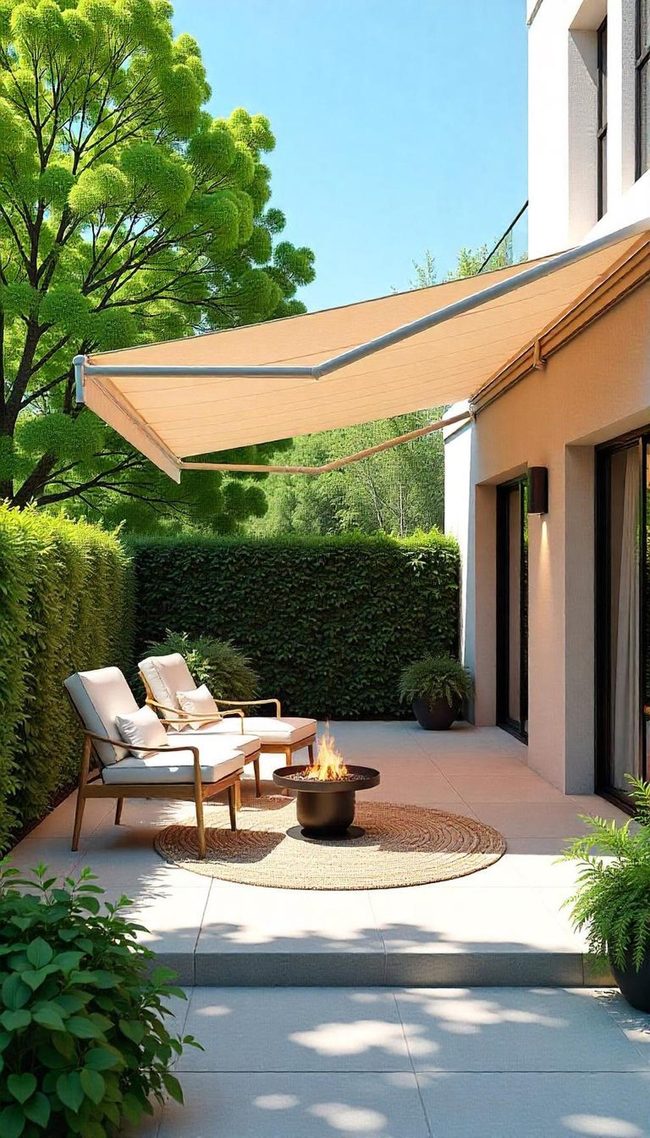 Covered Rest Area Balcony With Private Views
