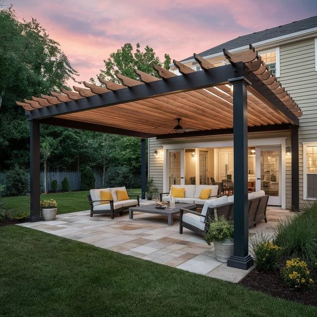 Motorized Roof Opens Sky