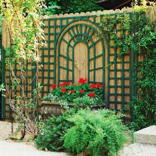 Climbing Vines Frame Garden Passages