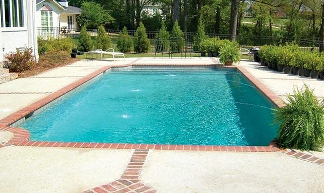 Classical Stone Pool Oasis