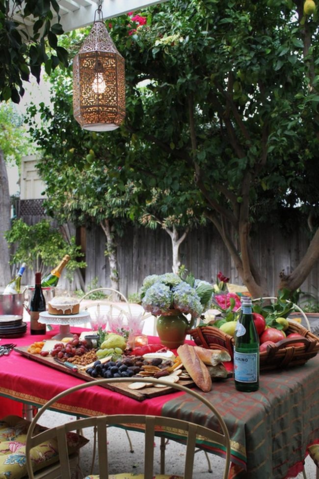 Blue Hydrangeas Garden Feast