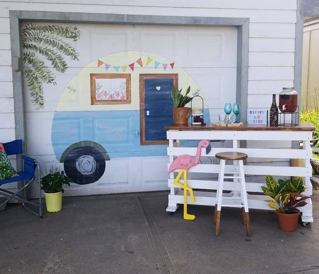 Colorful Backyard Fun Zone