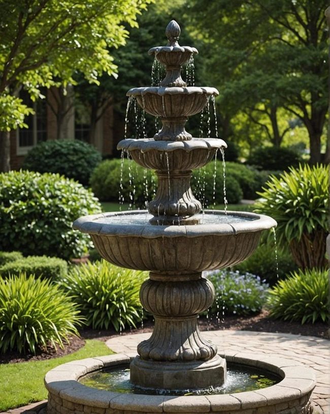 Classical Stone Water Feature
