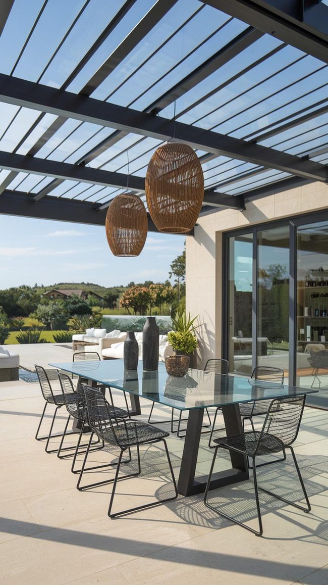 Clear Polycarbonate Patio Panels