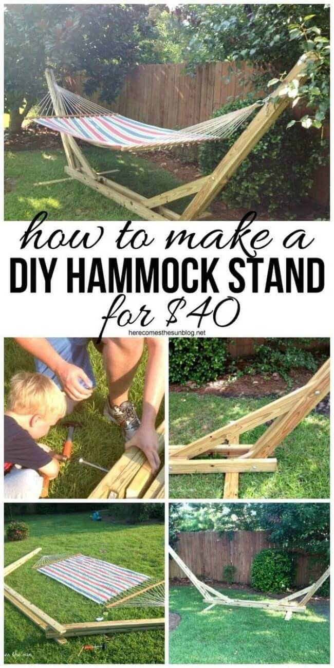 Portable Hammock Stand For Anywhere