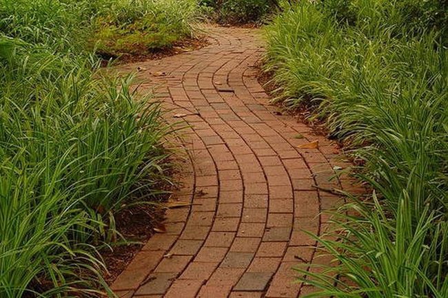 Red Clay Garden Pathways