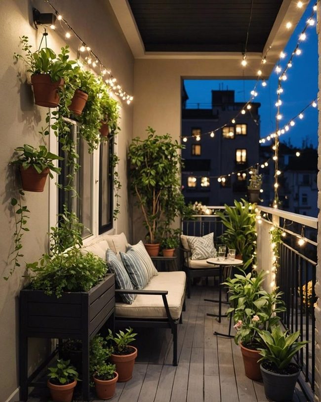 Vertical Blooms String Light Nights