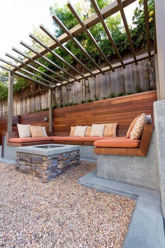 Pergola Shade With Wooden Warmth