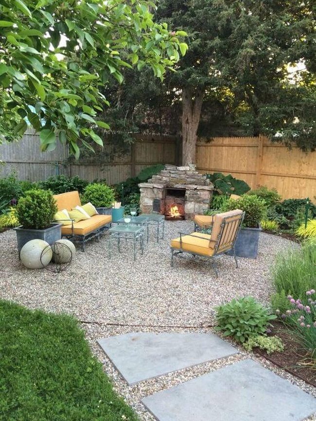 Yellow Cushions Around Crackling Fire