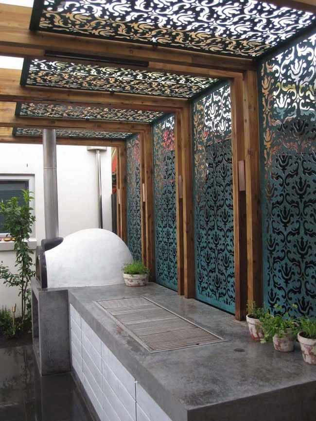 Iron Screens Mediterranean Shade Art