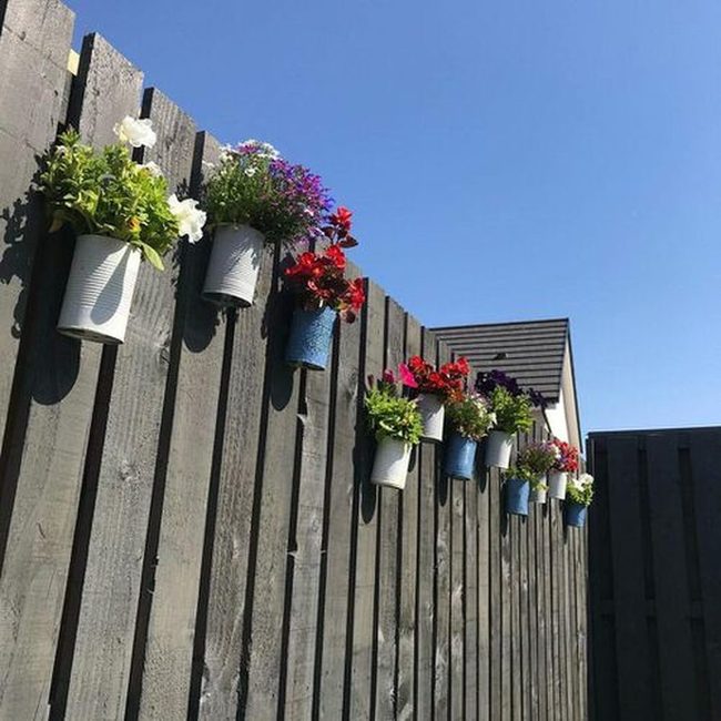 Ceramic Blooms Transform Fence Lines