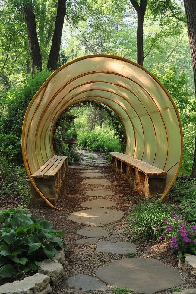 Clear Plastic Tunnel Greenhouse Frame