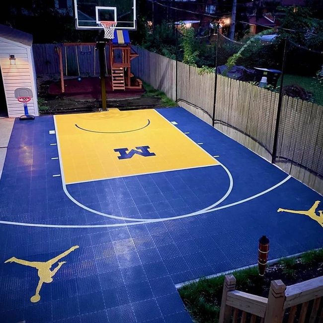Custom Court Colors Team Identity