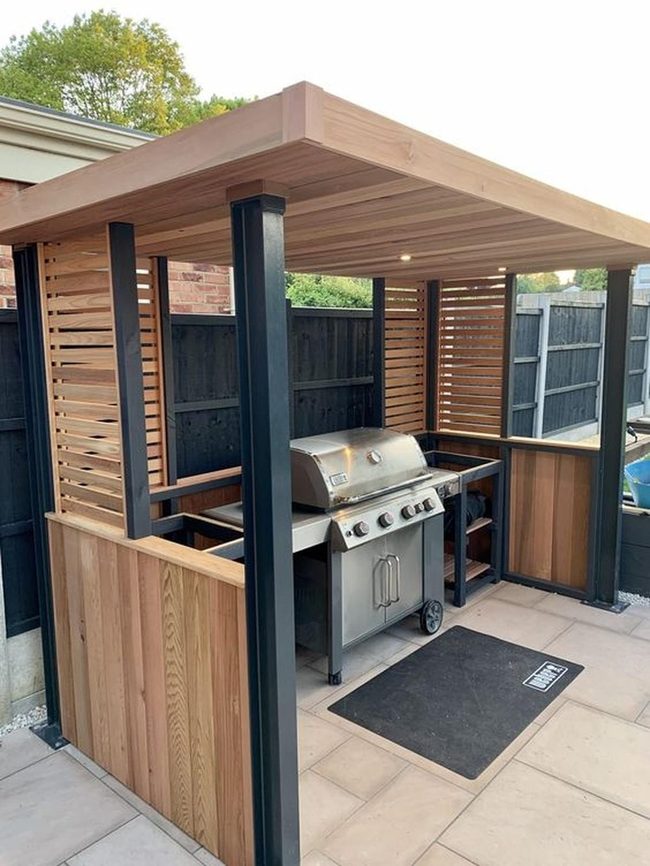 Stainless Steel Meets Warm Wood