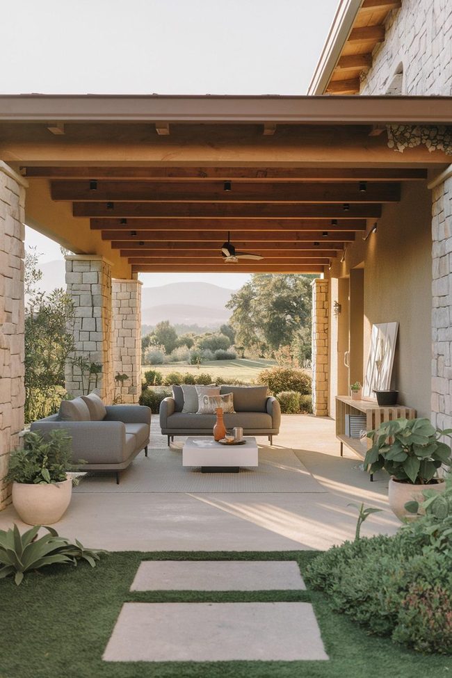 Sleek Metal Current Backyard