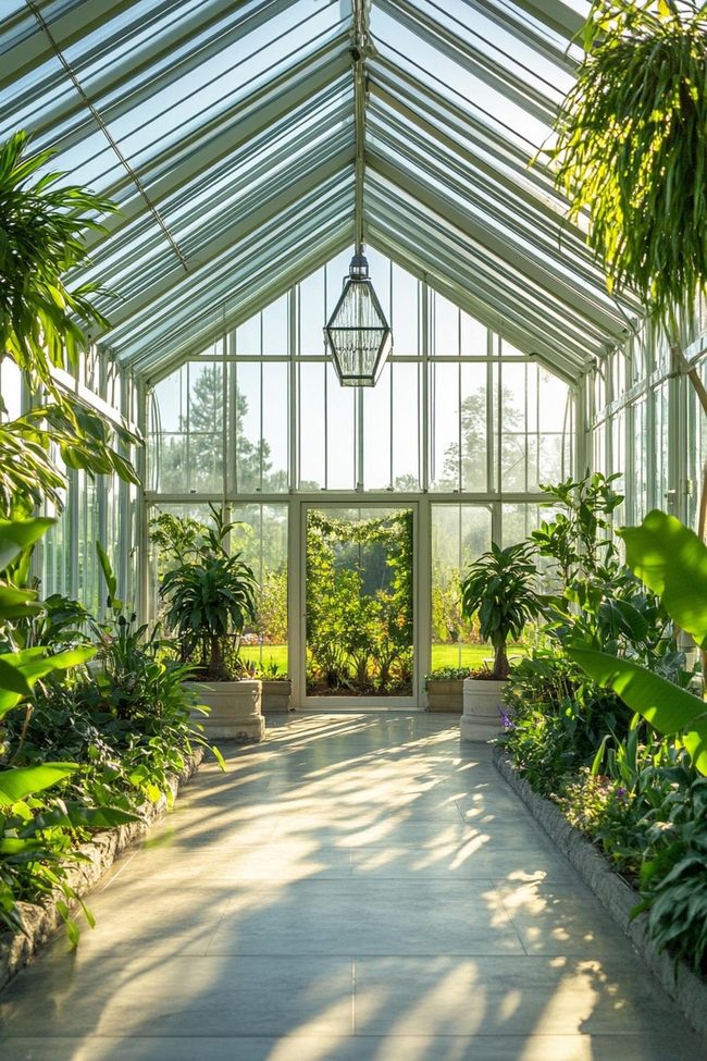Glass-Walled Indoor Outdoor Paradise