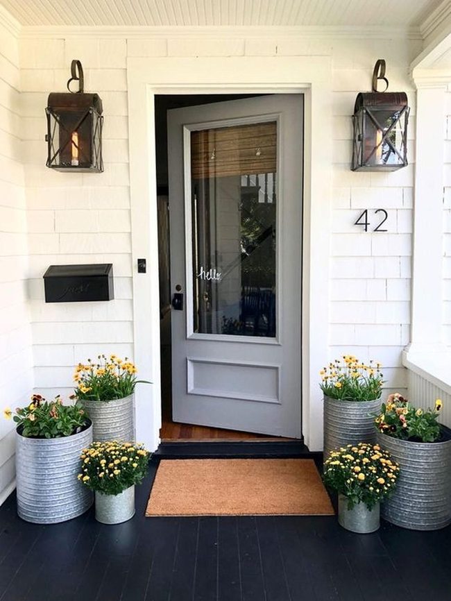 Sunny Yellow Pots, White Walls
