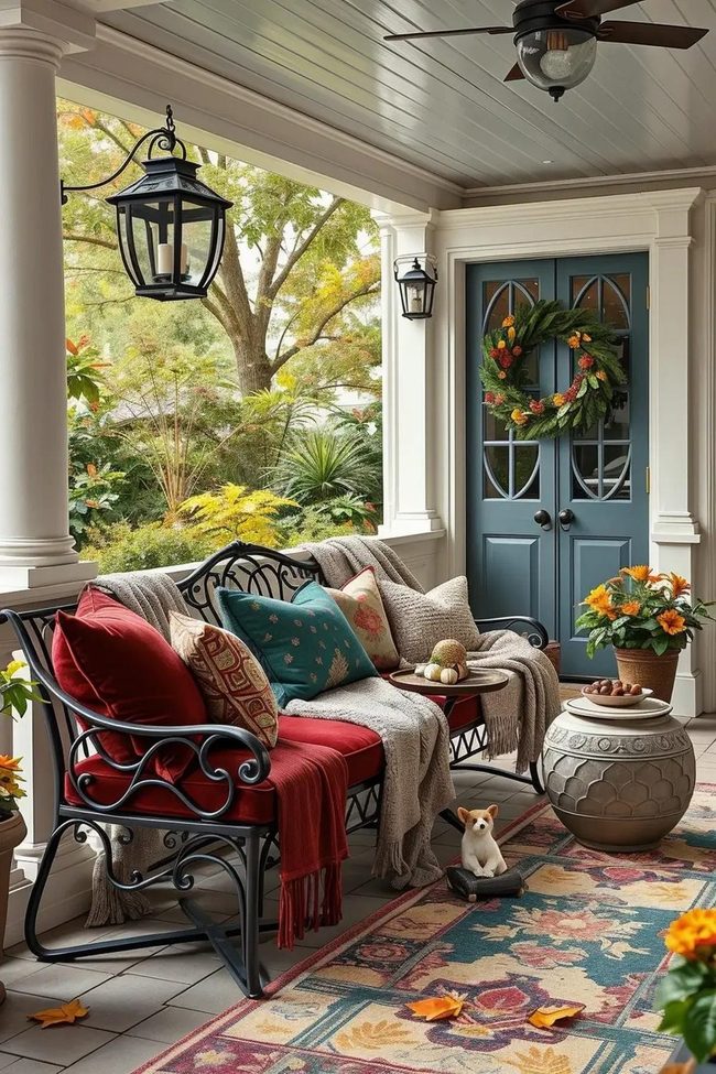 Jewel Tone Velvet Seating