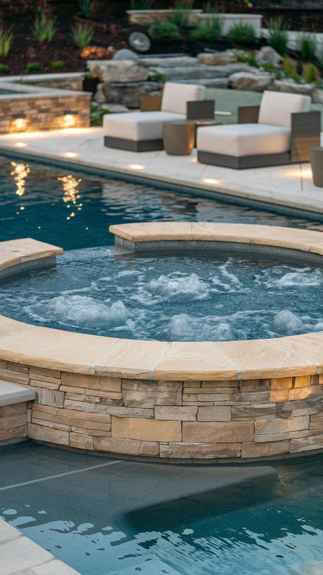 Pool and Hot Tub Stone Oasis