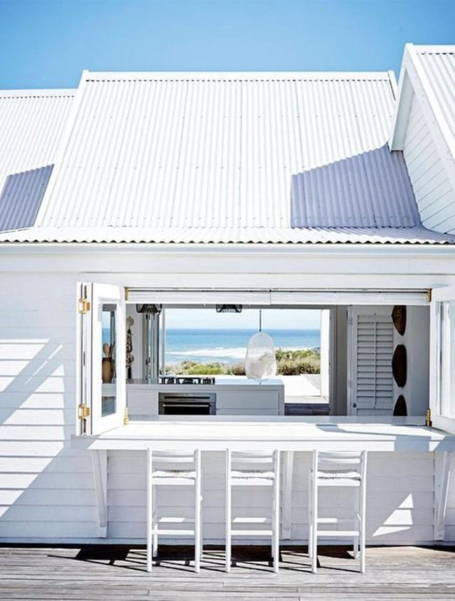 Corrugated Metal Meets Ocean View