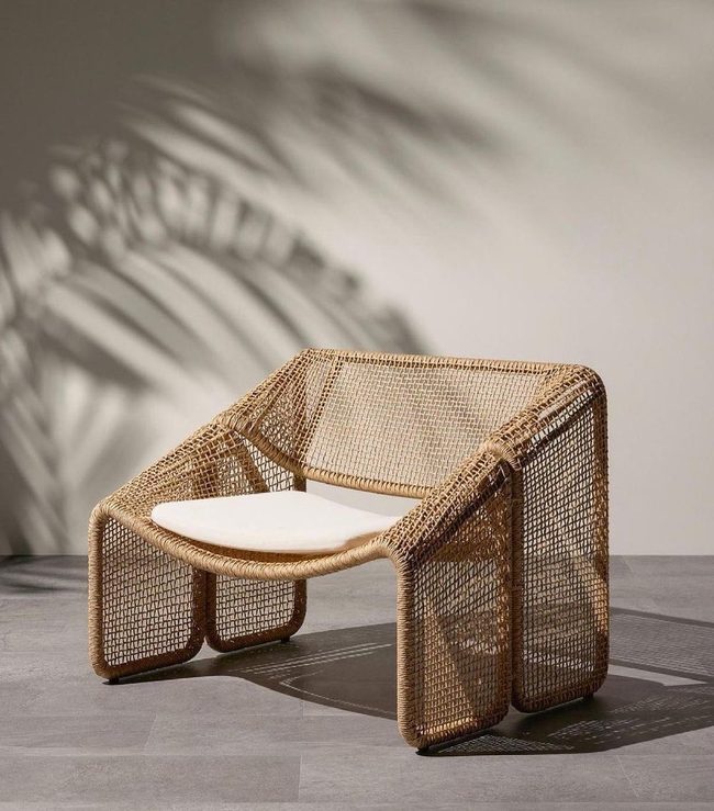Wicker'S Interwoven Natural Pattern