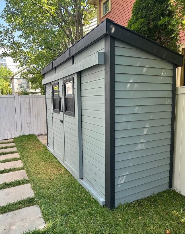 Modern Shed With Functional Style