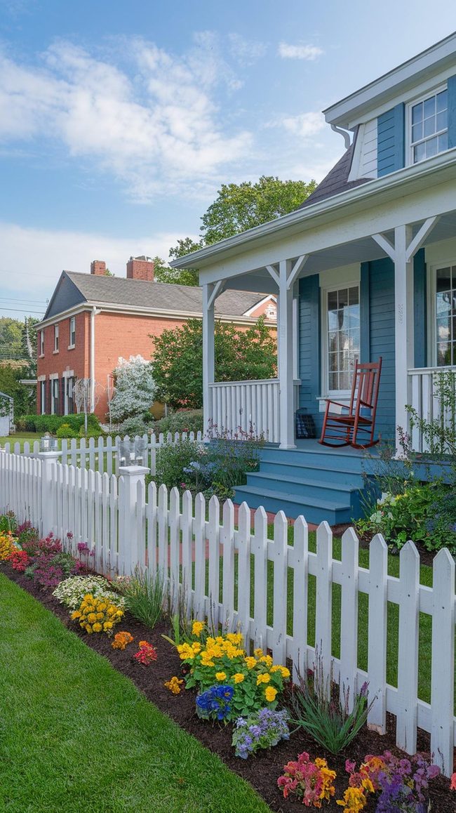 White Picket Fence Perfection