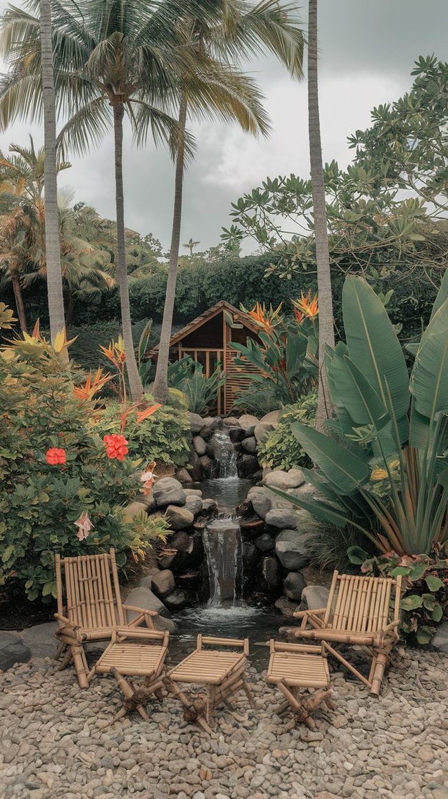 Lush Green Backyard Oasis