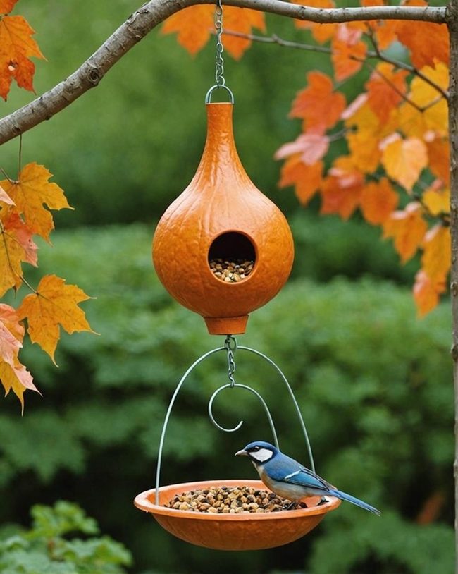 Natural Gourd Bird Haven