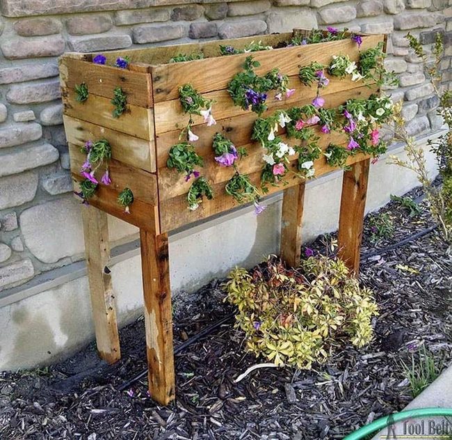 Wooden Barrels Into Garden Containers