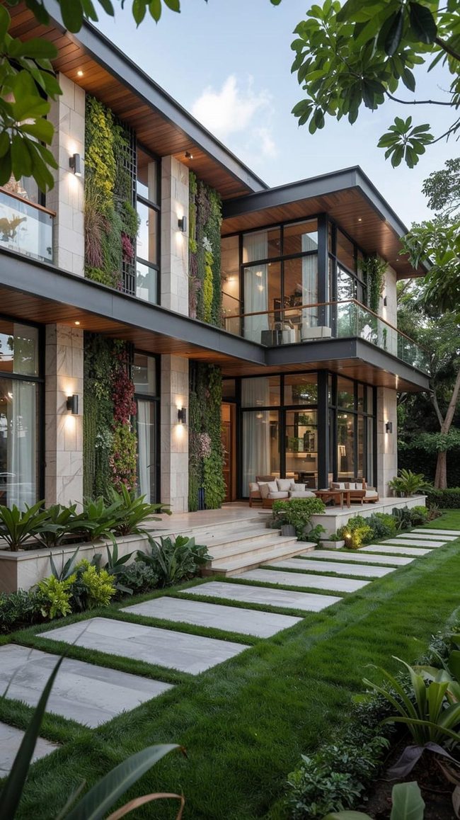 Stone Pillars Frame Elegance