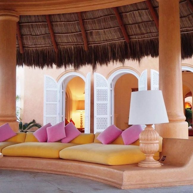 Bright Yellow Patio Energy