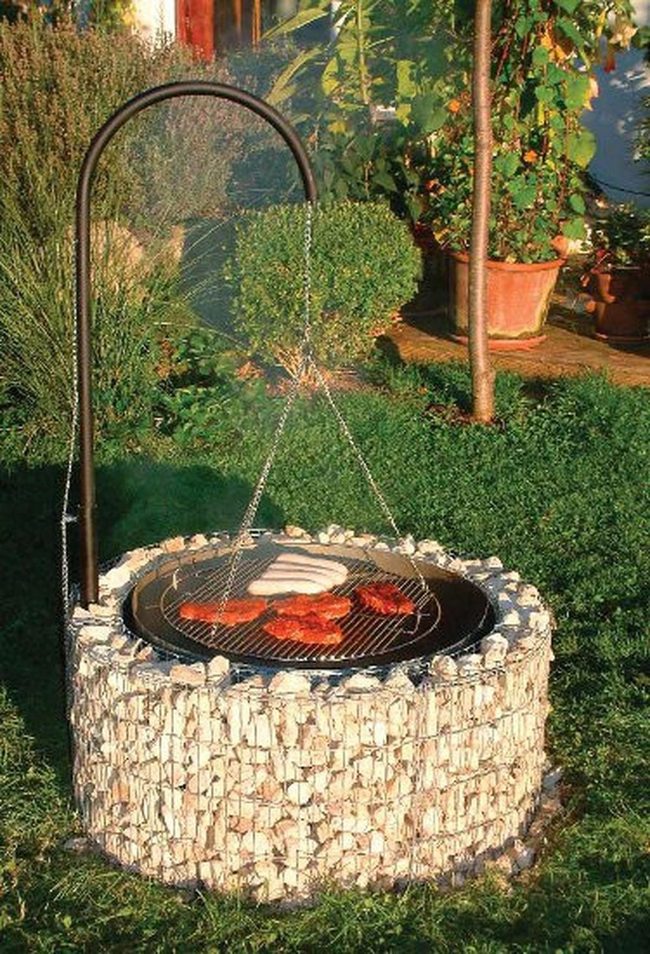Stone Stacked Fire Kitchen
