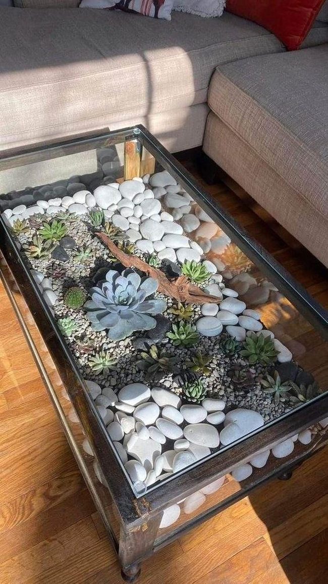 Living Stone Coffee Table Garden