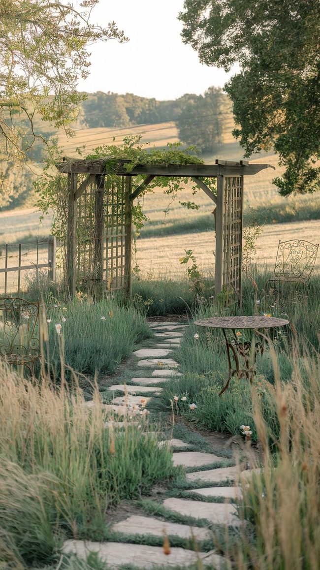 Earthy Materials Alfresco Retreat