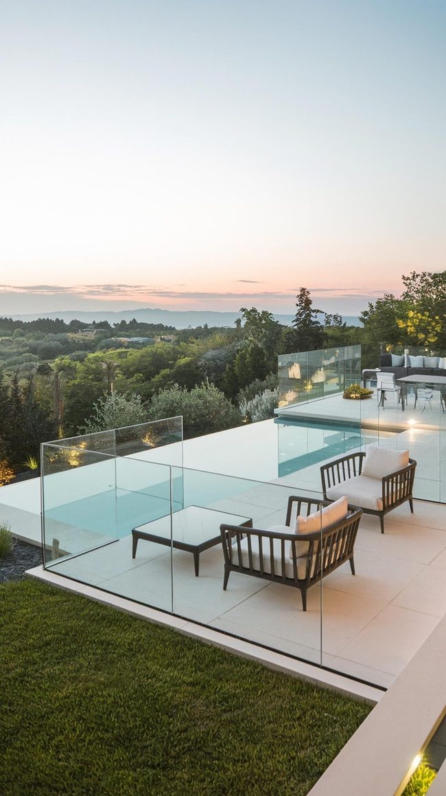 Transparent Barriers Define Minimalist Spaces