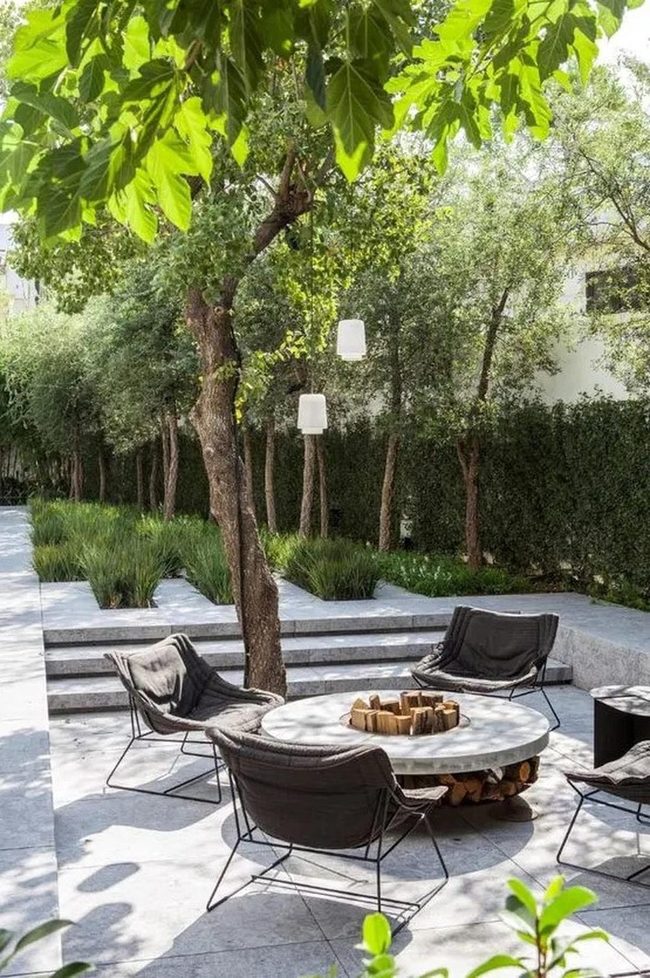 Stone Foundation Outdoor Retreat